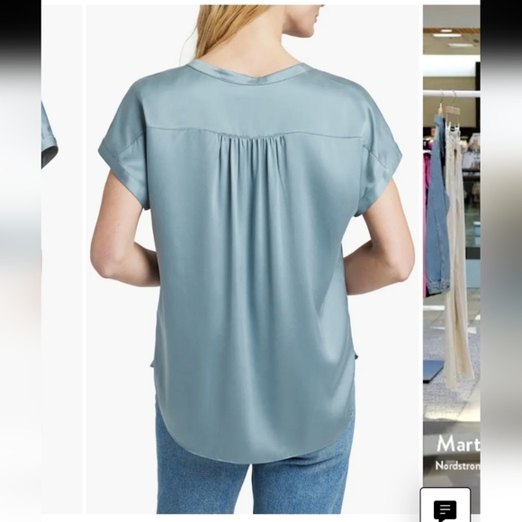 Faherty Sandwashed Silk Desmond Top - Picture 6 of 11